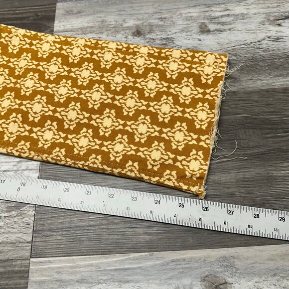 Zara The Dreed Burnt Orange Womens 8 Moroccan AOP Raw Hem Cropped Flare Jeans - Picture 8 of 12